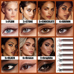 24HR Waterproof Eyeliner Pencil with Built-in Sharpener
