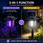 🔥LAST DAY 50% OFF 🔥Solar Bug Zapper™ Outdoor Indoor Waterproof Mosquito Killer Lamp