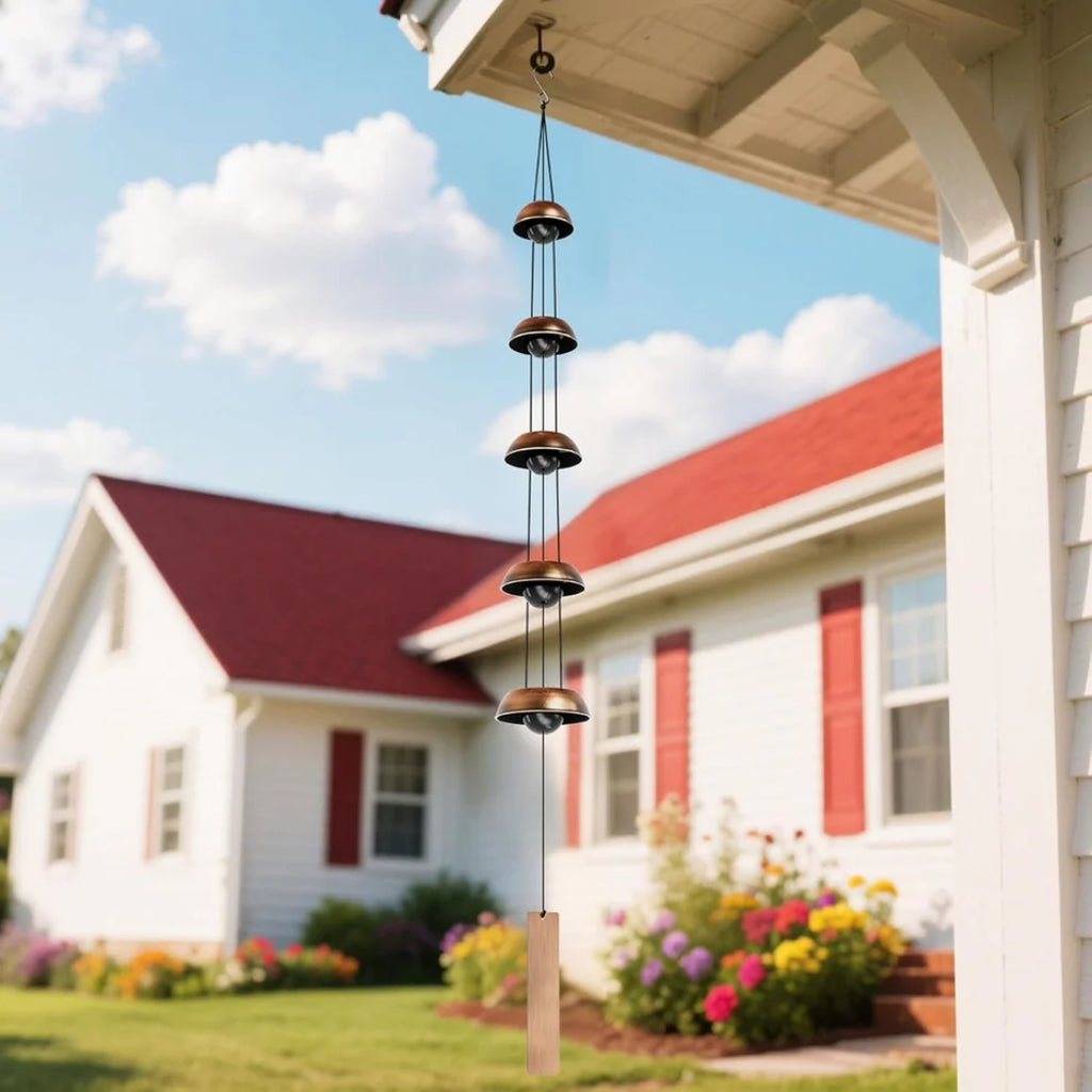 🔔 Quintet Brass Wind Chimes™ (36-inch)