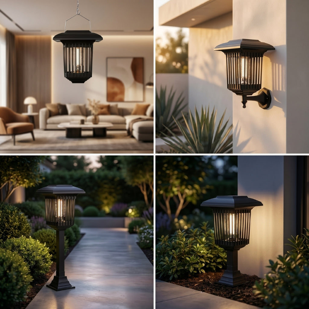 🔥LAST DAY 50% OFF 🔥Solar Bug Zapper™ Outdoor Indoor Waterproof Mosquito Killer Lamp