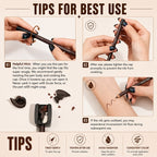 24HR Waterproof Eyeliner Pencil with Built-in Sharpener