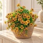 UV-Resistant Artificial Wildflower Stem for Outdoors