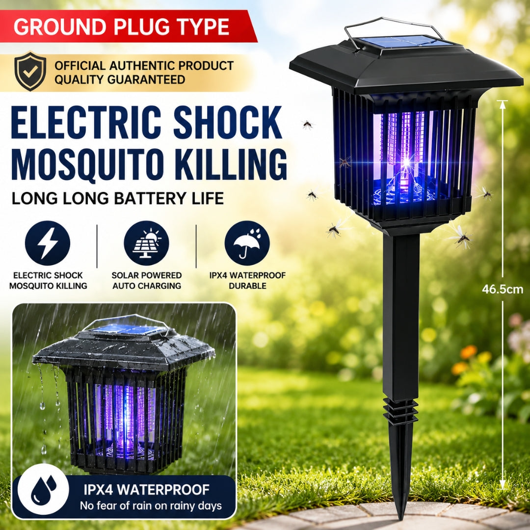 🔥LAST DAY 50% OFF 🔥Solar Bug Zapper™ Outdoor Indoor Waterproof Mosquito Killer Lamp